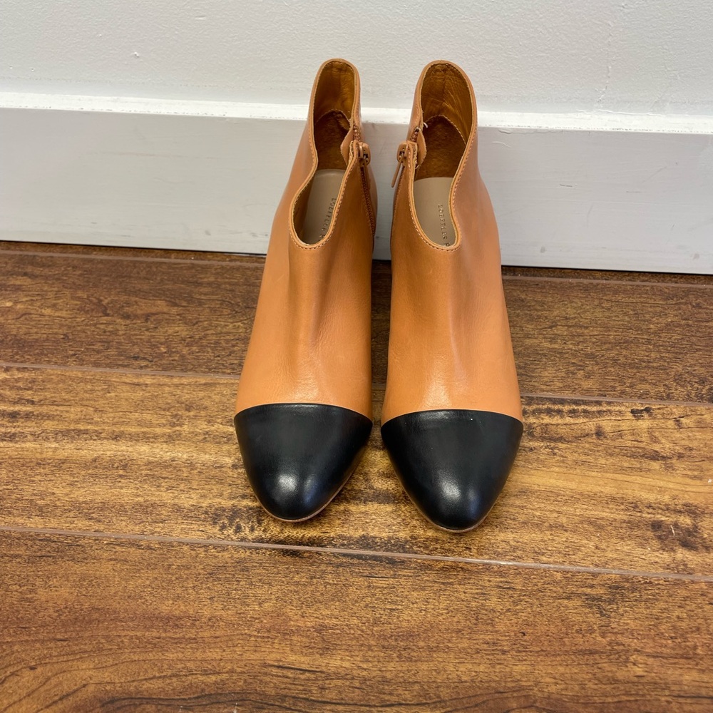 Loeffler Randall leather Ankle Boots